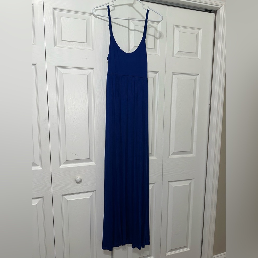 NWOT Lascana Blue Maxi Dress - Picture 4 of 6